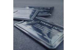 China TPU 3D Printed Clothing Labels Patches with Embossed Brand Name Logo supplier