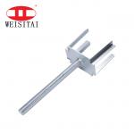 20# Steel Fork Base Jack Scaffolding Four Prong Plug Galvanized for sale