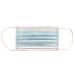Comfortable 3 Ply Disposable Face Mask Non Woven With Meltblown Filter Inside for sale