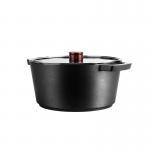 1.4kg Die Cast Cooking Pots  Pfluon Coatinig Spill Proof 24cm Non Stick Pot for sale
