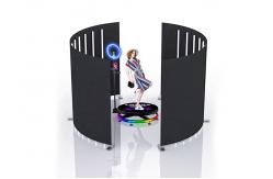 China Portable Led Backdrop Screen Tradeshow Exhibition 360 Photo Booth Backdrop supplier