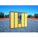 Electric Digital Parcel Delivery Lockers For Retail Store Intelligent 15 Inch Touch Screen for sale