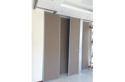 China Banquet Hall Acoustic Partition Wall Floor To Ceiling System Thickness 65mm supplier