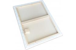 China  White Pre Stretched Canvas Board Fivefold Primed 100% Cotton Large Blank Canvas Boards supplier