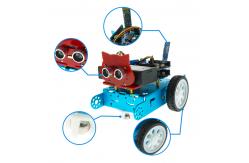 China Aluminum Alloy 2WD Arduino Starter Kit Bluetooth Car STEM Robot Kit OKY5016 supplier
