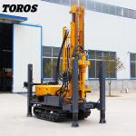 TOROS Power Diesel Hydraulic Crawler Drilling Rig With YUCHAI Engine for sale