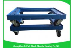 China Collapsible Heavy Duty Dolly , Moving Equipment Dolly Plastic Frame With PU Wheels supplier