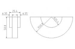 China DC Distance ASTM E164 OEM Ut Calibration Blocks supplier