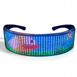 App Controlled Programmable Led Glasses With Bluetooth DIY Text Pattern for sale