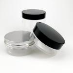 OEM 23mm 89 Thread Clear PET Cosmetic Jar For Lotion