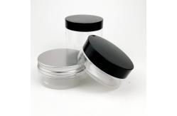China OEM 23mm 89 Thread Clear PET Cosmetic Jar For Lotion supplier