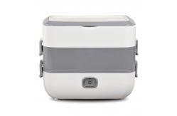 China Double Layer Mini Cooker Portable Lunch Box 2 Liters Leak Proof supplier