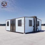 Tiny Prefabricated Foldable Shipping Container Home House Steel Structure for sale