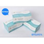 Skin Friendly Hypoallergenic Disposable Face Mask With ISO CE Certification for sale