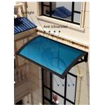 Wall Mounted Window Canopy with Temperature Variance Resistance and Aluminum Profile Frame