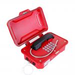 Rubber Keypad SIP2.0 Weatherproof Tunnel Telephones IP67