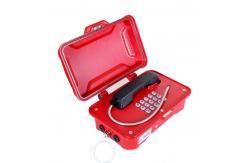 China Rubber Keypad SIP2.0 Weatherproof Tunnel Telephones IP67 supplier