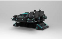 China Amusement Park  6 Seats 9d Virtual Reality Cinema VR Roller Coaster Machine supplier