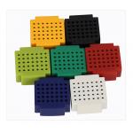 Plastic Colored Round Hole Breadboard With 25 / 35 / 45 Tie - Point for sale