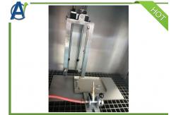 China Single Flame Source Test Flammability Tester EN ISO 11925-2 and DIN 53438 supplier