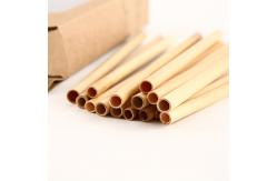 China 6mm-8mm Bulk Compostable Straws Made From Plants 25/Pack supplier