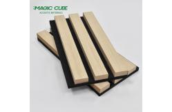 China Edge to Edge 13mm Customized 26kg/pcs Soundproof Polyester Fiber Room Acoustic Panels supplier