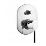 CONNE One Handle Wall Mounted Bath Shower Mixer Tap Resist Corrosion for sale