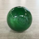 Folk Art Cloudy Crystal Ball , Resin Custom Marble Ball for sale