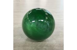 China Folk Art Cloudy Crystal Ball , Resin Custom Marble Ball supplier