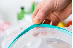 China Food Grade Airtight Silicone Seal Rings Harmless -40 To 220°C Temperature Range supplier