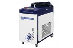 China Hand Held Laser Metal Cleaning Machine For Rust Removal Air Cooling supplier