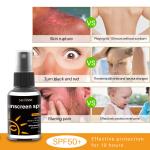Private Label SPF 50 Sunscreen Spray Body And Face Sunblock Moisturizing