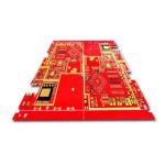 8 layer Heavy copper pcb Red soldermask with 5oz copper thickness for sale