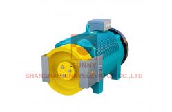 China Gearless Synchronous Lift Elevator Machine With Safety Brake System supplier