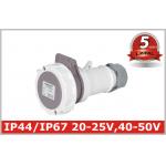 Low Voltage Industrial Coupler , Industrial Electrical Plugs And Sockets for sale