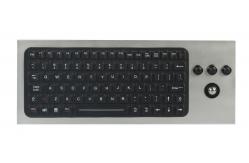 China 86 Keys IP68 Waterproof Silicone Industrial Keyboard With Trackball Sealed Keyboard supplier
