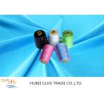 Low Shrinkage 100% Polyester Sewing Thread With TFO Or Ring Spun Technics for sale