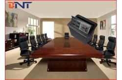 China Telephone Hidden Desktop Power Sockets , Office Furniture Table Pop Up Sockets supplier