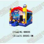 Disneyland Inflatable Jumping Castle With Slides For Children