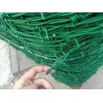 16 Gauge Pvc Coated Barbed Wire For Military Defence for sale