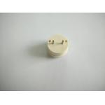 White Plastic Injection Parts OEM / ODM Service Two Different Material for sale