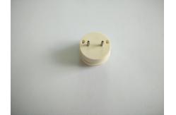 China White Plastic Injection Parts OEM / ODM Service Two Different Material supplier
