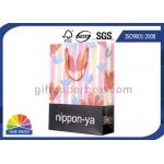 CMYK Full Color Printed Paper Bags Custom For Clothing Garment for sale