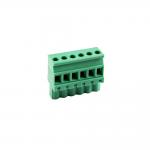2-24 Poles 28-12AWG Plug In Terminal Block HQ2EDGKB-5.0/5.08mm for sale