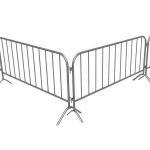 Construction 2mm Chain Link Temporary Fence Gated Custom Size Shape Black for sale