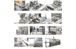 China Double Lanes K Cup Filling And Sealing Machine supplier