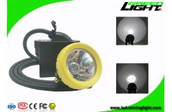 China Underground LED Mining Light 10000lux 6.6Ah Rechargeable Battery With Low Power Warning supplier