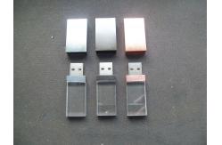 China Crystal Usb Stick Inside With LED Light When Working LED Light Shiny supplier