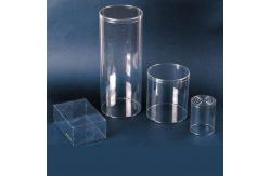 China APET Tiny Plastic Cylinder Packaging 0.2mm-1mm PVC Plastic Accessory Box supplier