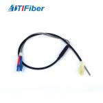 LC Anti Bite Fiber Optical Pigtail with  steel Armored Low insertion loss and high return loss for sale